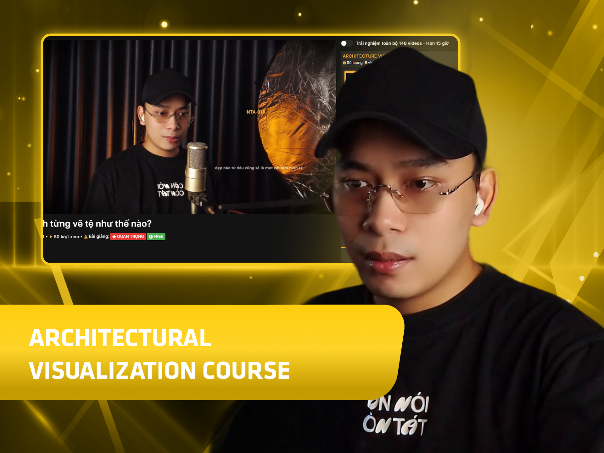 Hình khóa học Architectural Visualization Course trên MONA Academy