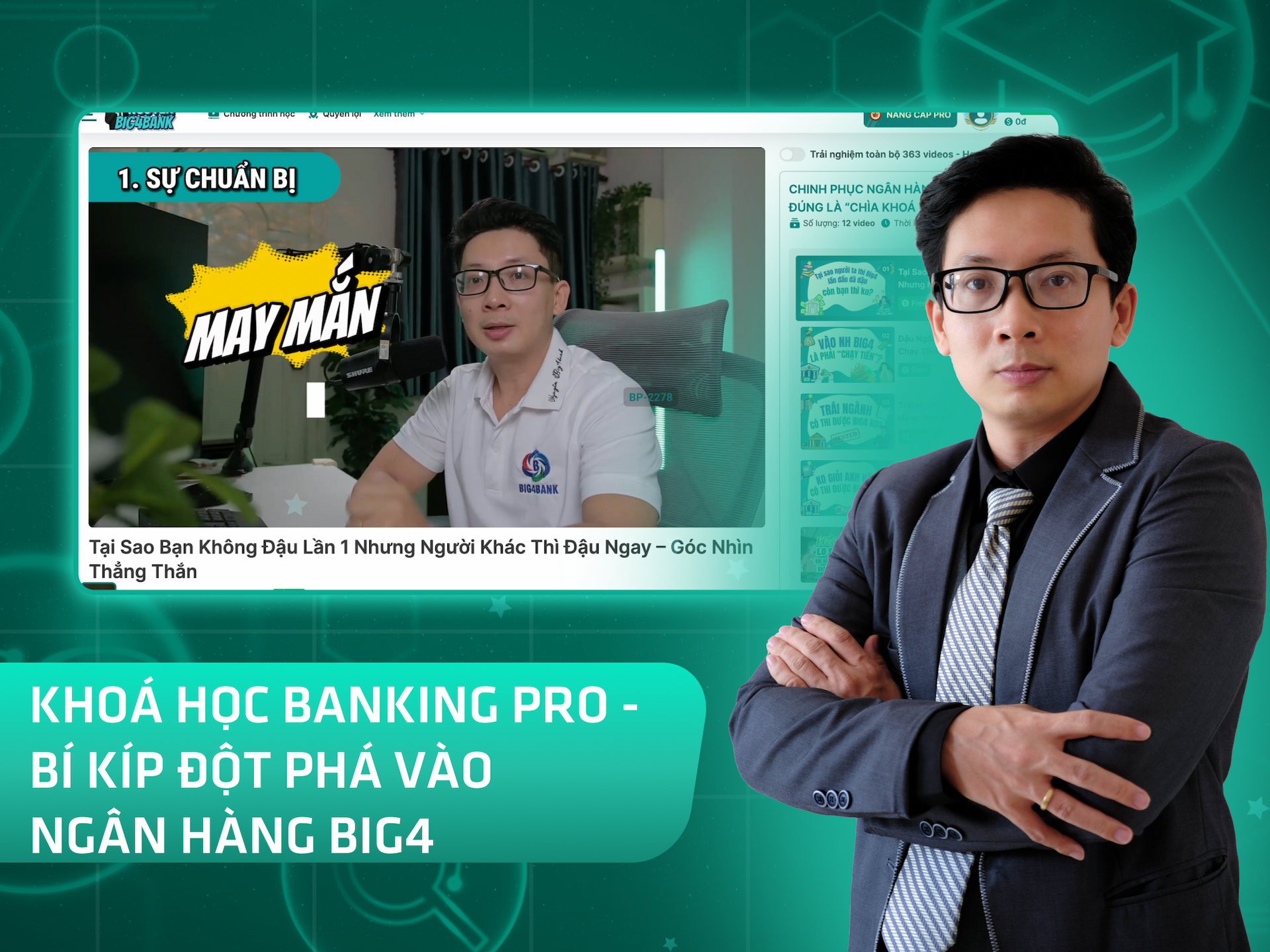 Hình khóa học Khóa học Banking Pro - Bí kíp đột phá vào ngân hàng trên MONA Academy