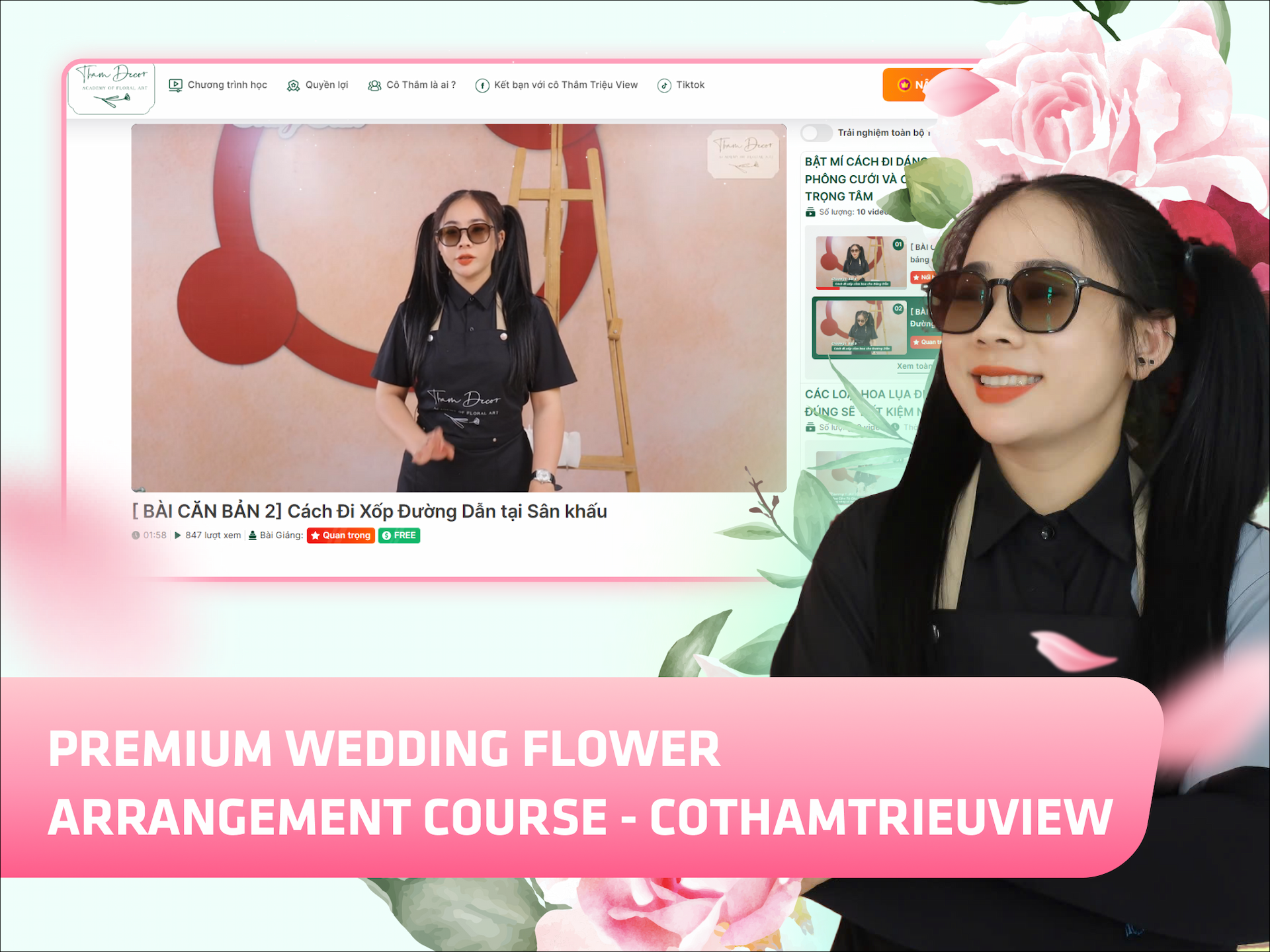 Hình khóa học Co Tham Trieu View trên MONA Academy