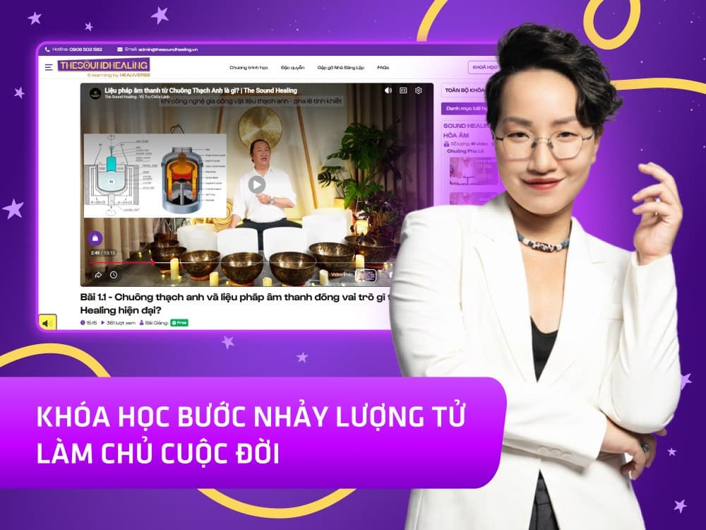 Hình khóa học Training in Sound Healing, Singing Bowls, and Reiki Energy: Developing Your Career trên MONA Academy